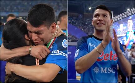 VIDEO: ¡EMOTIVO! Chucky Lozano llegó a las lágrimas tras recibir su medalla de campeón de Italia
