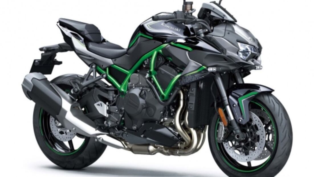 Kawasaki presenta su nueva Z H2 en Tokio