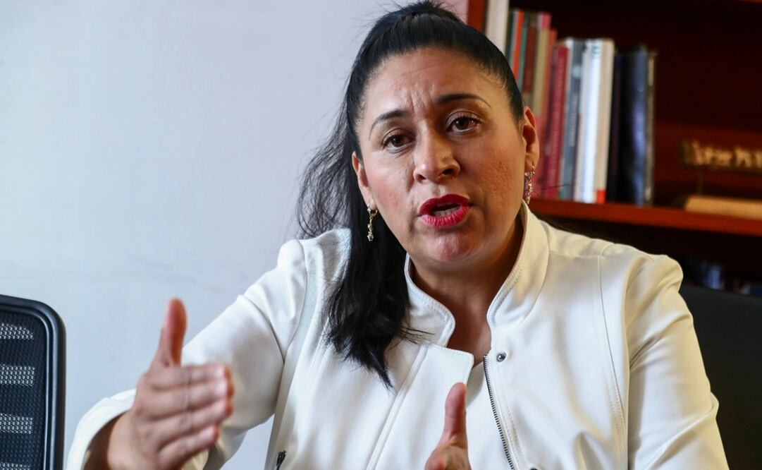 La senadora Rivera apuntó que aunque tiene una opinión personal sobre el tema de los fideicomisos del Poder Judicial, como presidenta del Senado. Foto: EL UNIVERSAL