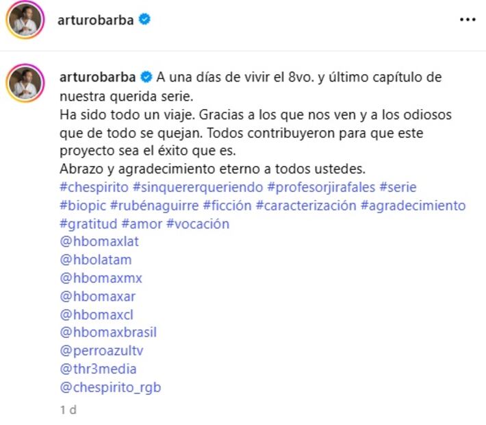 Foto: Instagram oficial.