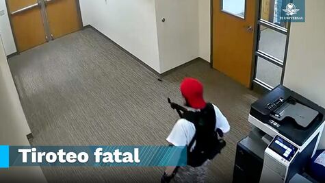 Momento exacto cuando Audrey Hale irrumpe en escuela crisitiana de Nashville