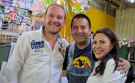 Santiago Taboada recorre Mercado de Jamaica; promete mejorar centros de abasto