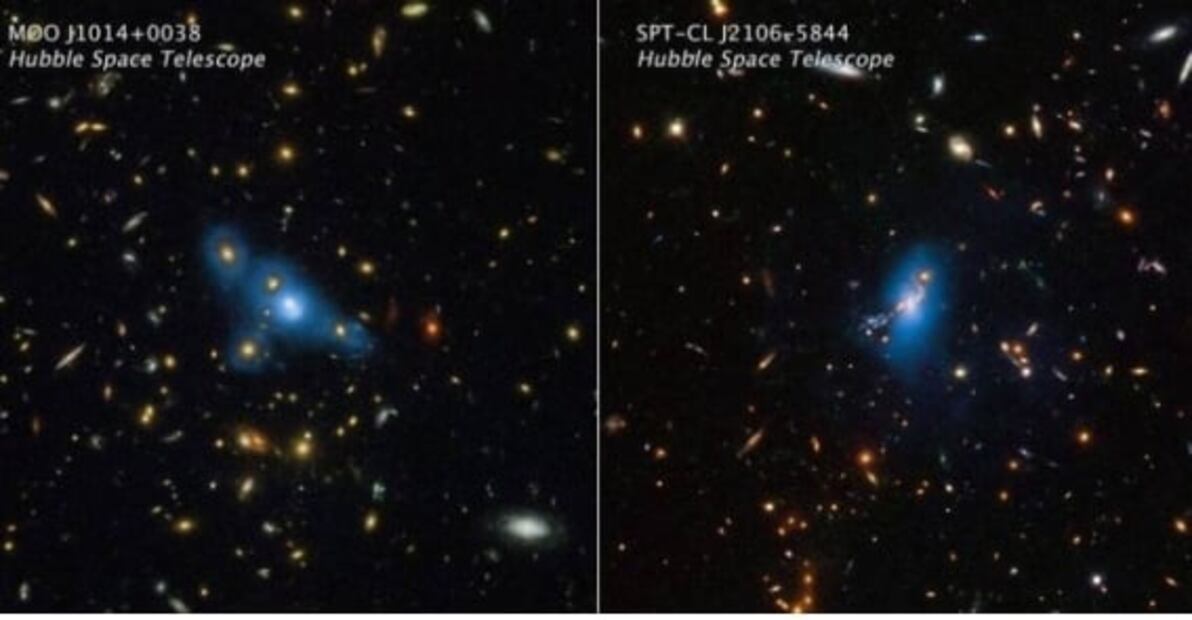 Hubble descubre la antigüedad de la luz fantasmal entre las galaxias