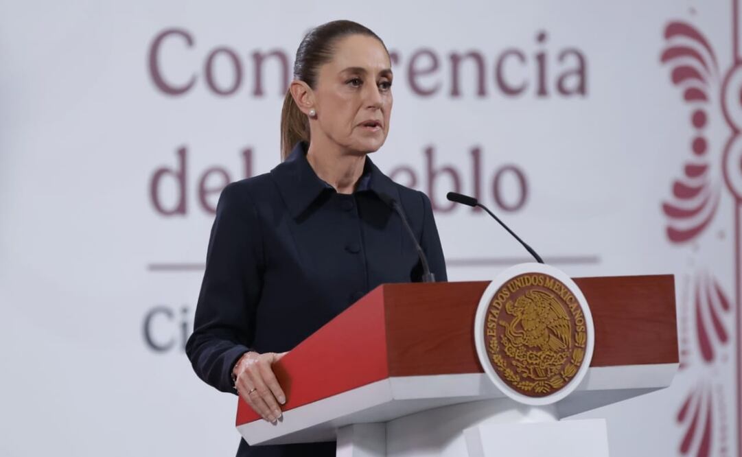 Conferencia matutina de la presidenta Claudia Sheinbaum Pardo el 21 de agosto de 2025. Foto: Fernanda Rojas / EL UNIVERSAL
