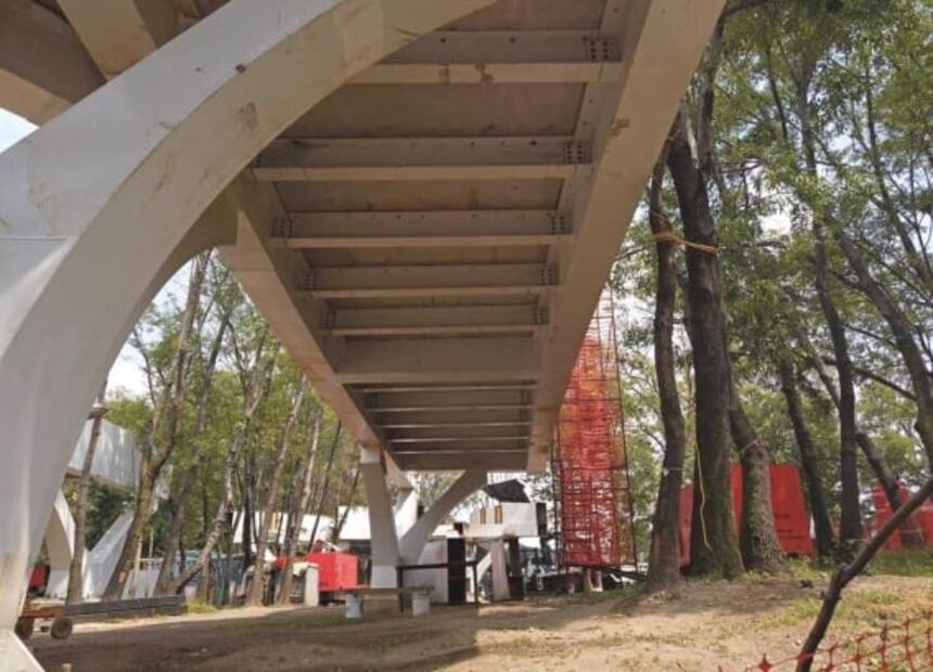 Calzada Flotante: Costosa obra en Chapultepec