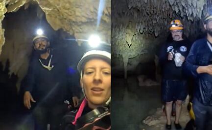 VIDEO: Tramo 5 sur del Tren Maya sepulta acuífero; ambientalistas lo recorren y esto encontraron