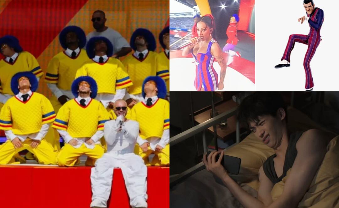 Usuarios en redes sociales reaccionaron al show de medio tiempo. Foto: Captura de pantalla 'X'