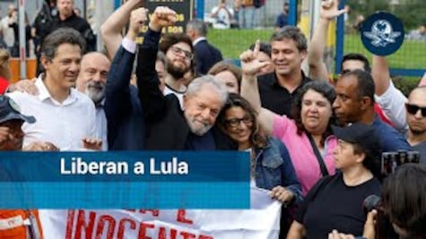 Lula da Silva ya está libre, tras 19 meses en prisión