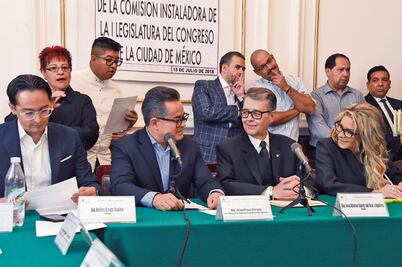 Arranca transición en la Asamblea  