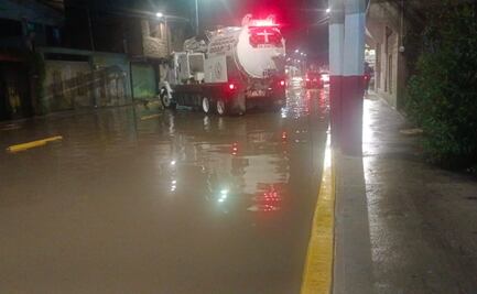Lluvia del sábado en la noche produce afectaciones en Chimalhuacán y Chicoloapan; activaron protocolos de supervisión