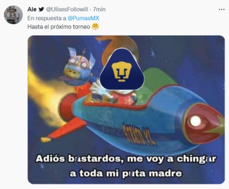 Memes humillan a Pumas tras la derrota ante Puebla que los dejó sin repechaje