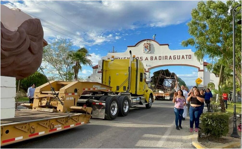 San Judas Tadeo gigante de Sinaloa. Foto: Especial