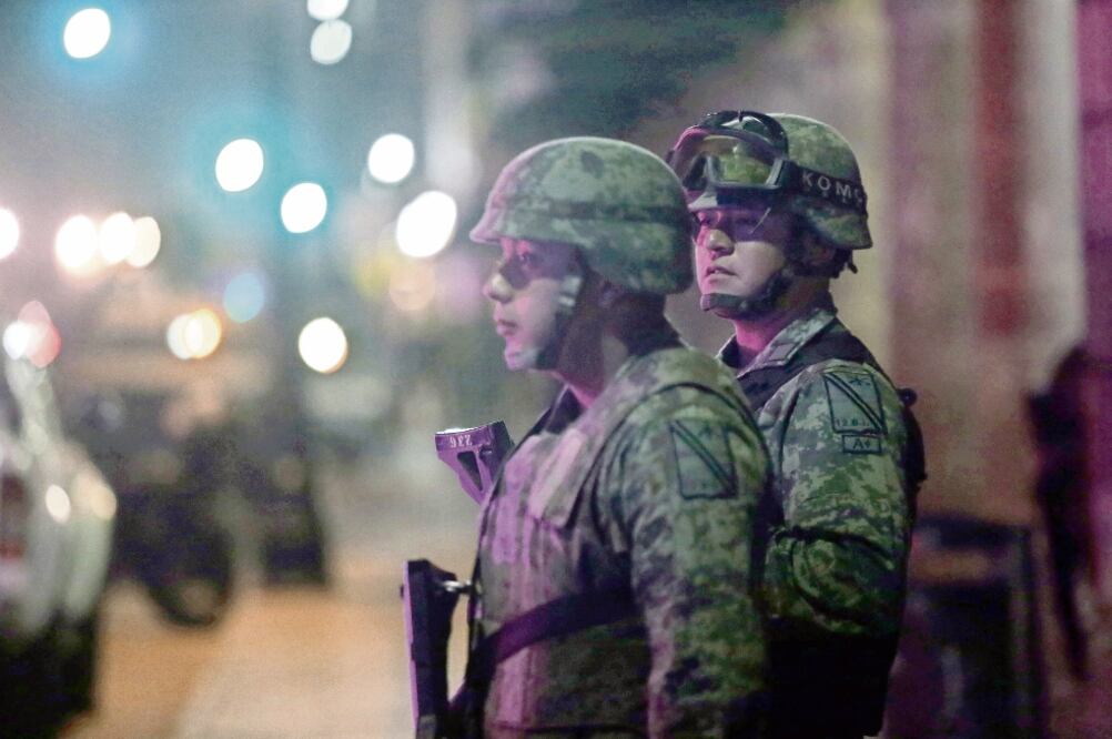 Cooperación. Los elementos de la Guardia Nacional trabajarán de manera coordinada con las policías estatales y municipales, aseguró Alfonso Durazo. / JUAN JOSÉ ESTRADA. CUARTOSCURO
