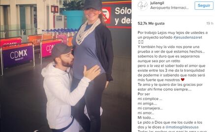 Julián Gil dice adiós a Marjorie de Sousa