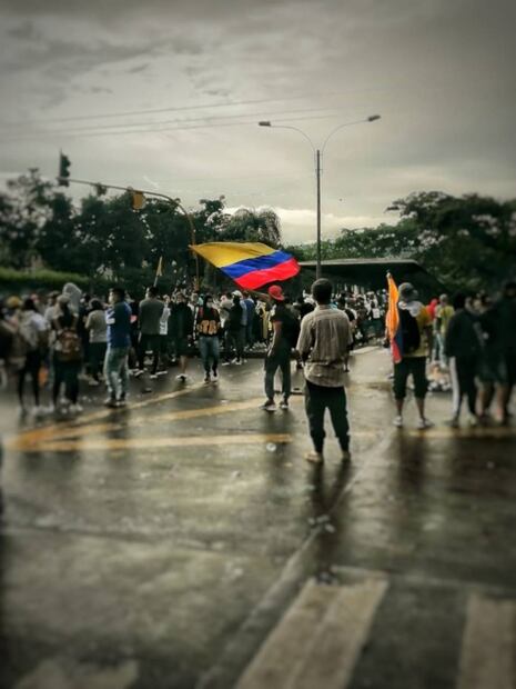 “No somos vándalos ni terroristas”, dice manifestante colombiano