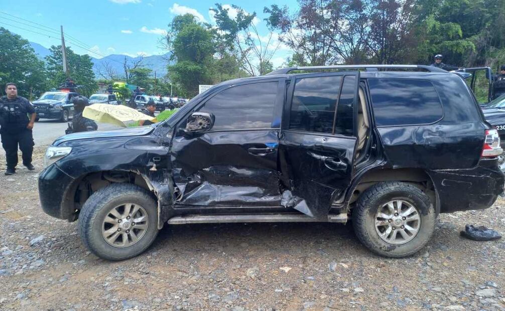 Cuatro sicarios muertos en la frontera México Guatemala (08/06/2025). Foto: Especial