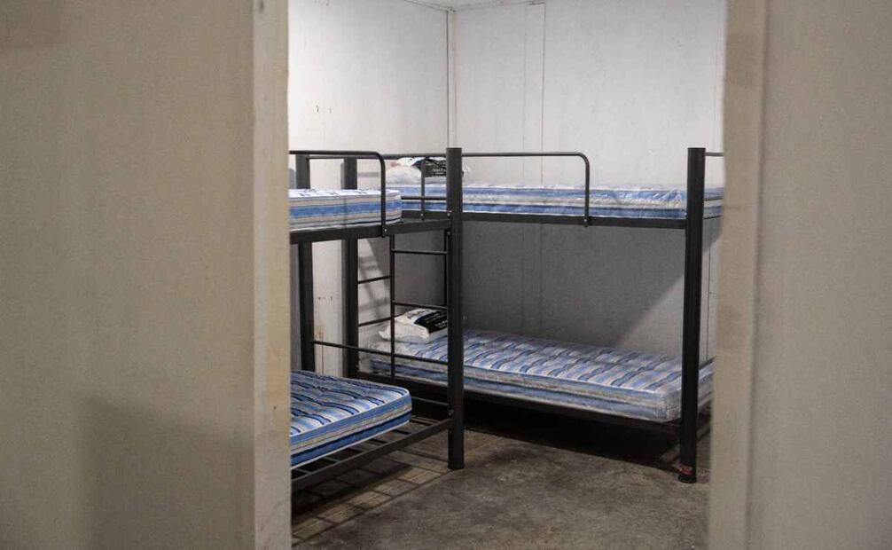 Primer albergue de México en Tijuana para atender deportados. Foto: Aimee Melo/EL UNIVERSAL