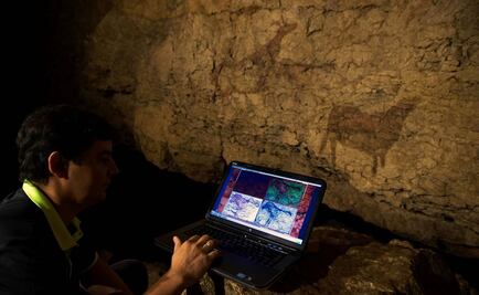 Revelan "pinturas fantasmas" del arte rupestre