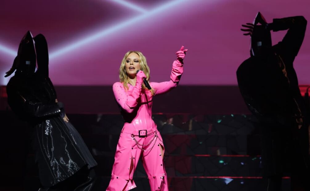 Kylie Minogue se presentó el Palacio de los Deportes este fin de semana. Foto: Carlos Odin/EL UNIVERSAL.