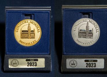Entrega de medallas del Concours Mondial de Bruxelles a las bodegas mexicanas