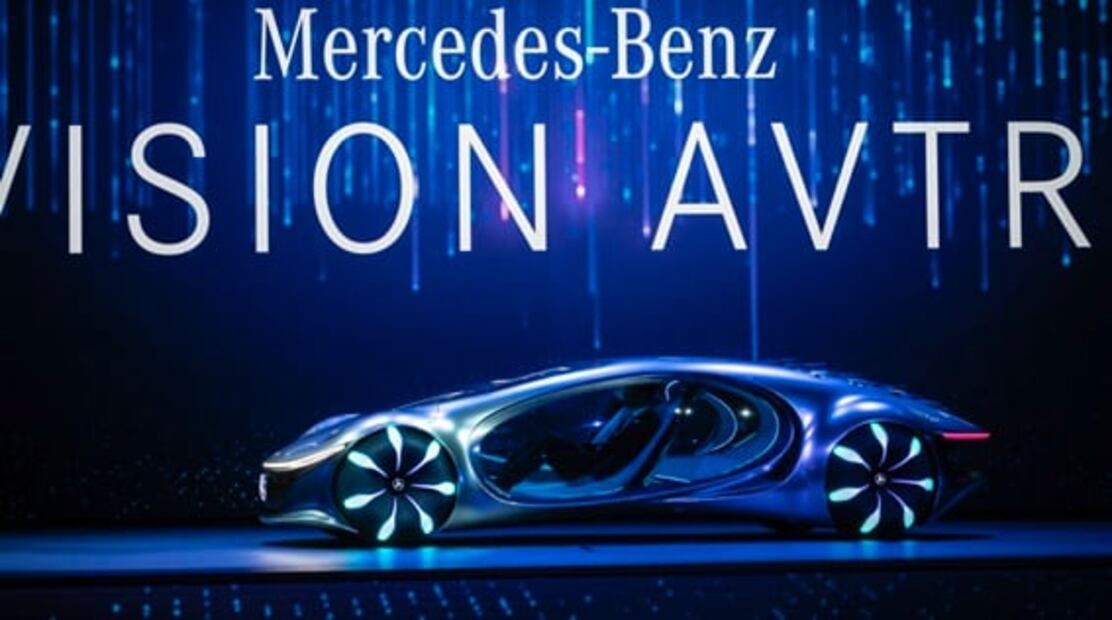 Mercedes-Benz presenta un auto inspirado en Avatar