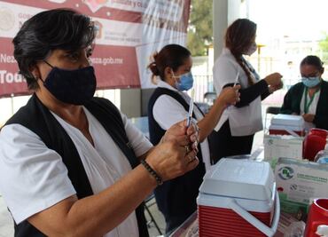 Vacunación para personas de 50 a 59 años y mujeres embarazadas en Edomex iniciará el sábado