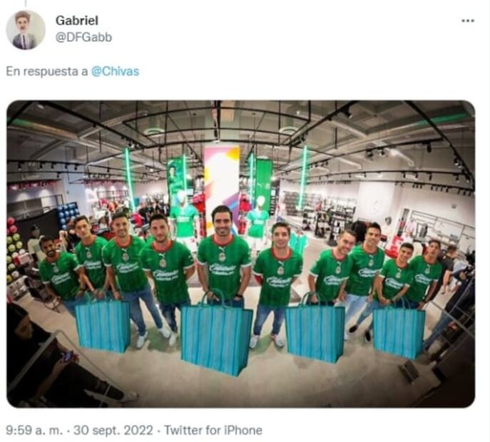 Los memes se burlan del nuevo uniforme de Chivas
