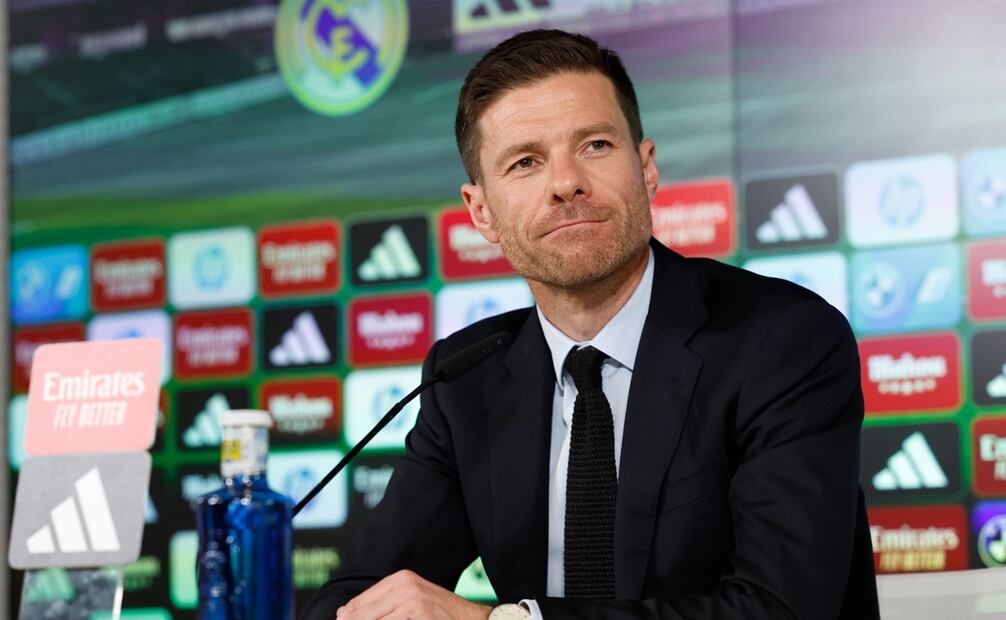 Xabi Alonso es presentado como técnico del Real Madrid / Foto: EFE