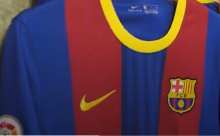 Así es la playera especial del Barcelona para jugar el Clásico ante el Real Madrid