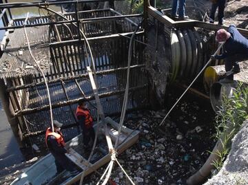 Retiran más de 4 mil toneladas de basura en drenajes del Edomex