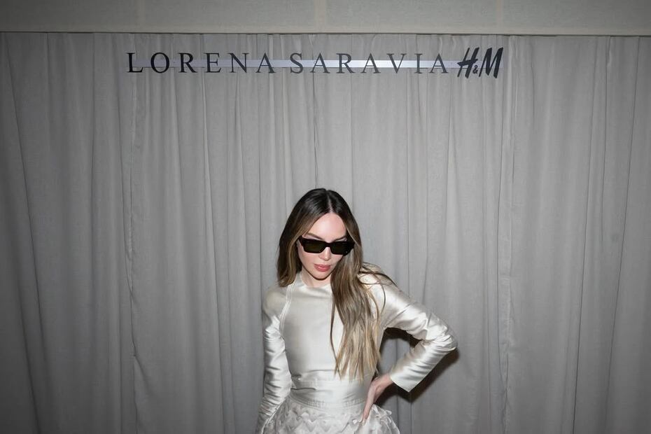 Lorena Saravia es la primera diseñadora mexicana invitada a colaborar con H&M. Foto: Especial. Instagram @belindapop