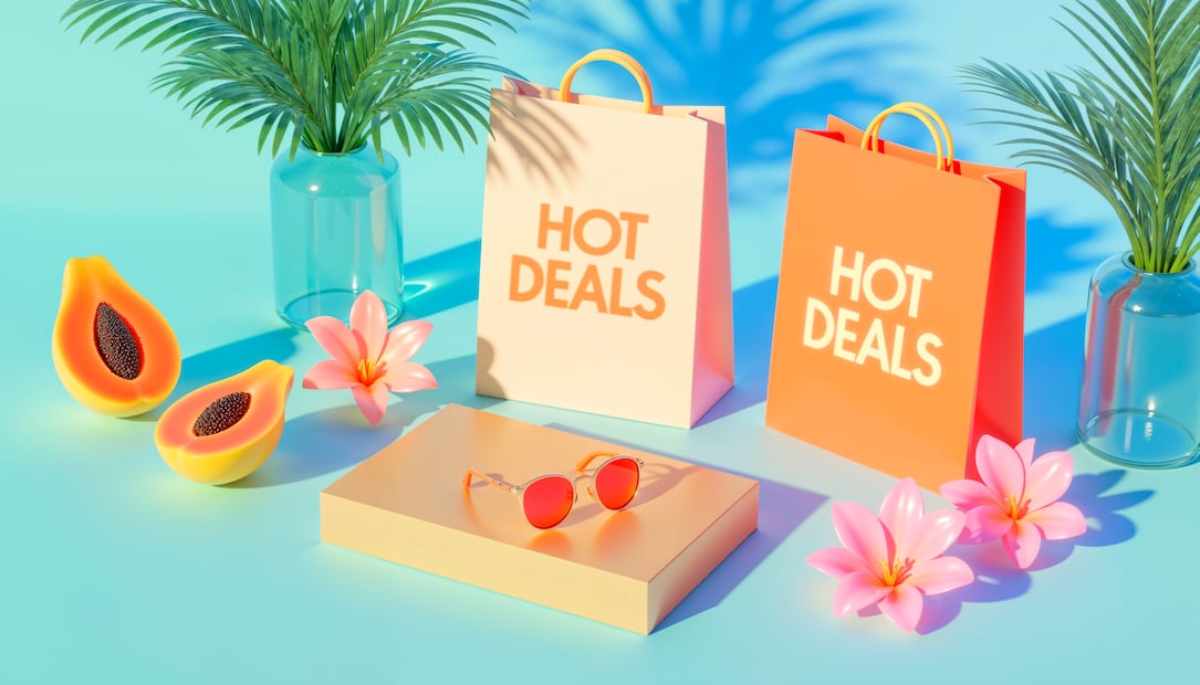 Durante el mes de junio y julio, varias marcas cuentan con ofertas especiales. Foto: IA Magnific