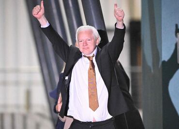 Julian Assange "maravillado" con la libertad en Australia