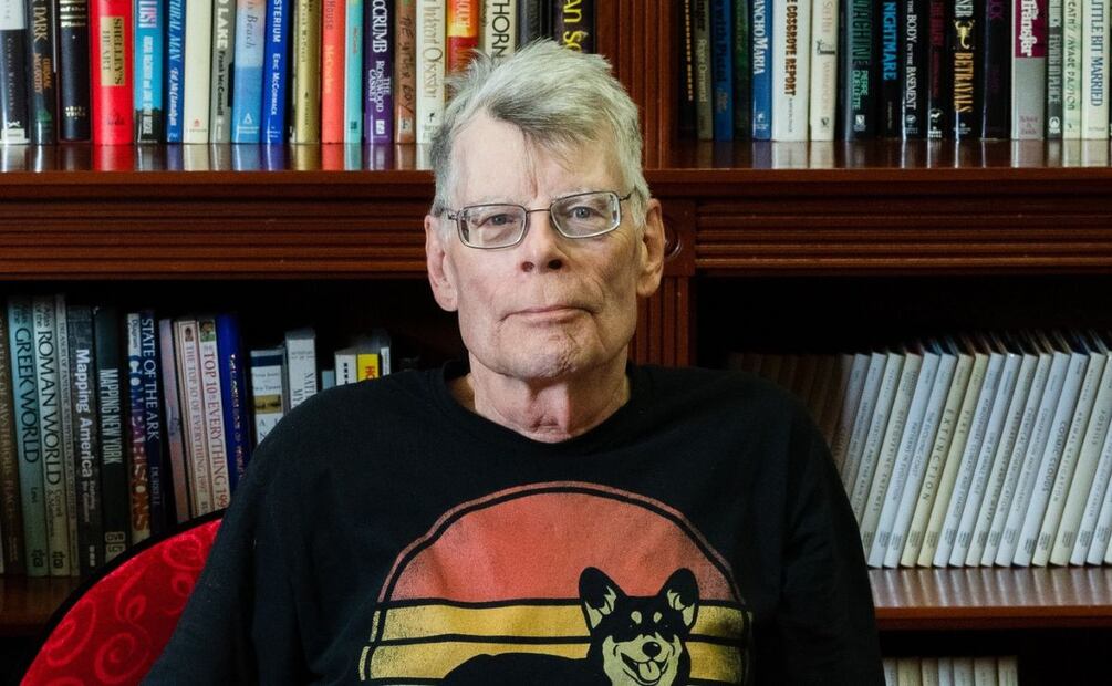 Stephen King. Fuente: Instagram @todostephenking/Archivo