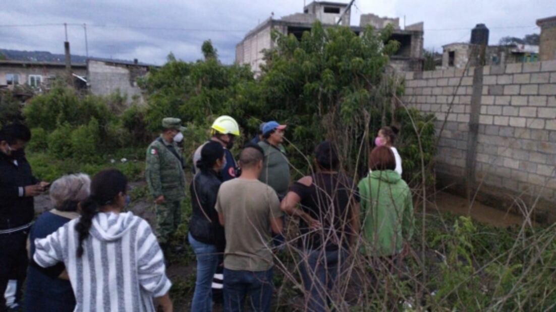 Desbordamiento de río en Morelos deja afectaciones en viviendas y desalojos