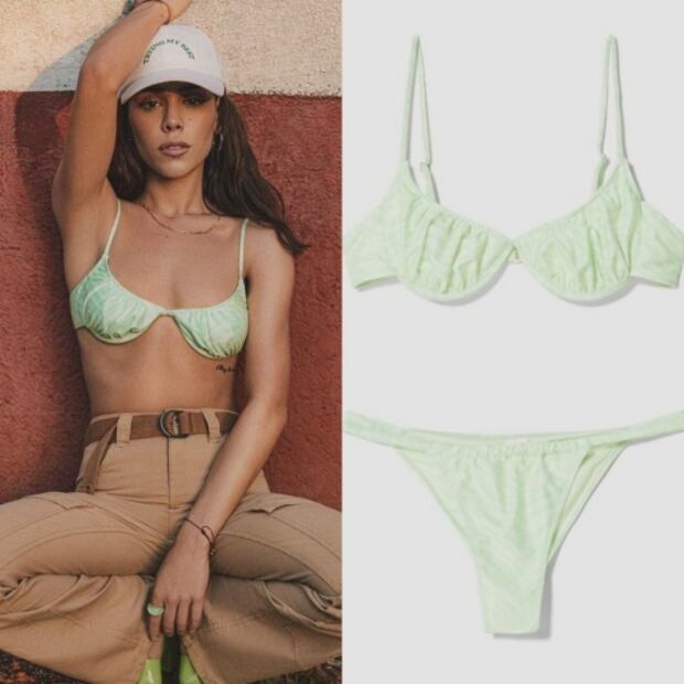 Los bikinis favoritos de Danna Paola cuestan menos de 700 pesos