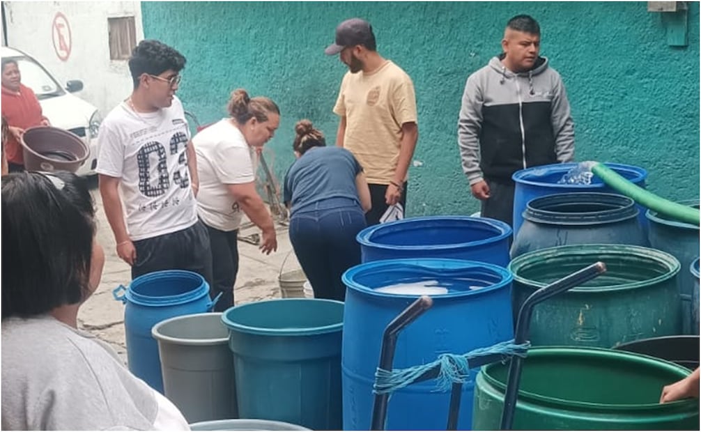 Escasez de agua en Edomex. Foto: EL UNIVERSAL