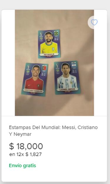 Álbum Qatar 2022: ¿Cuáles son los exorbitantes costos de las estampas de Messi y Cristiano Ronaldo?