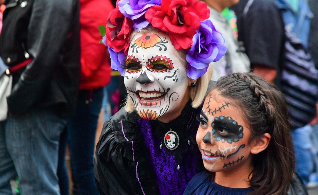 La Megaprocesión de Catrinas es una de las actividades más esperadas por Día de Muertos. Foto: Hugo García / EL UNIVERSAL