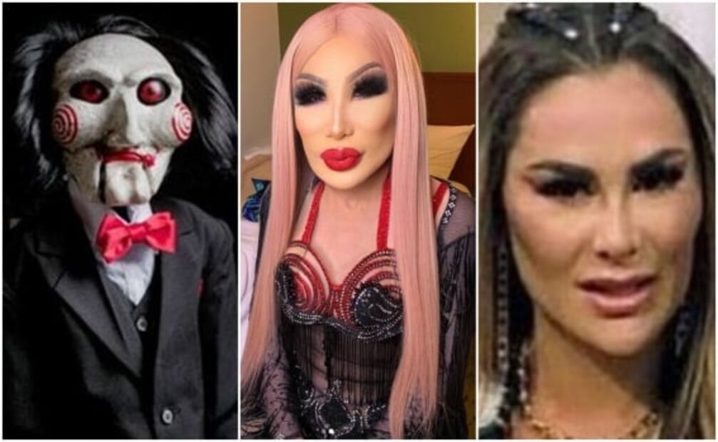 Comparan "nuevo rostro" de Lyn May con el de famosos como Saw y Ninel Conde