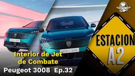 SE ACABÓ EL COPY-PASTE Probamos el Peugeot 3008 y su interior de Jet de Combate // EstacionA2 ⚠️