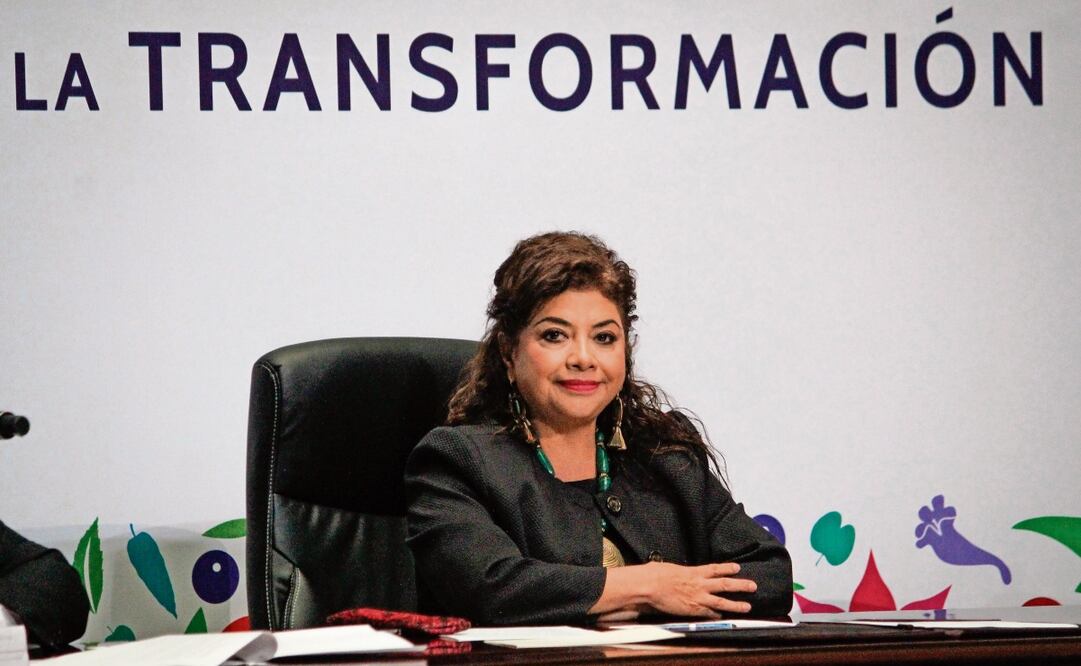 Clara Brugada dice desconocer trámites de amparo contra licencia permanente. Foto: Luis Camacho | El Universal