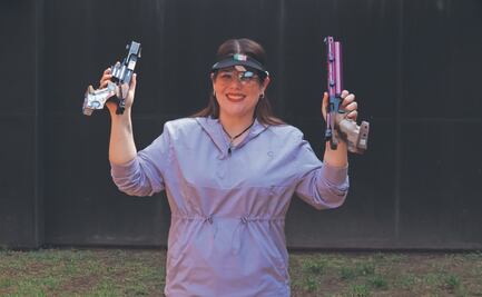 Alejandra Zavala explica el valor del tiro deportivo en redes; los ataques la hacen más fuerte