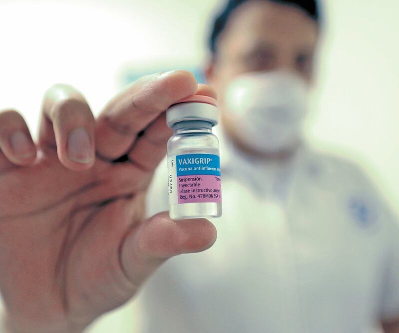 La vacuna Vaxigrip es producida por la empresa farmacéutica Sanofi Pasteur para uso exclusivo del sector Salud, por lo que su comercialización es ilegal. Foto: ARCHIVO EL UNIVERSAL