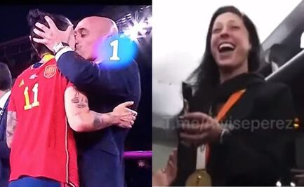 VIDEO: Jennifer Hermoso bromea del beso con Luis Rubiales, "Como Iker Casillas y Sara Carbonero"