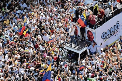 “No vamos a dejar las calles”, la consigna en Venezuela