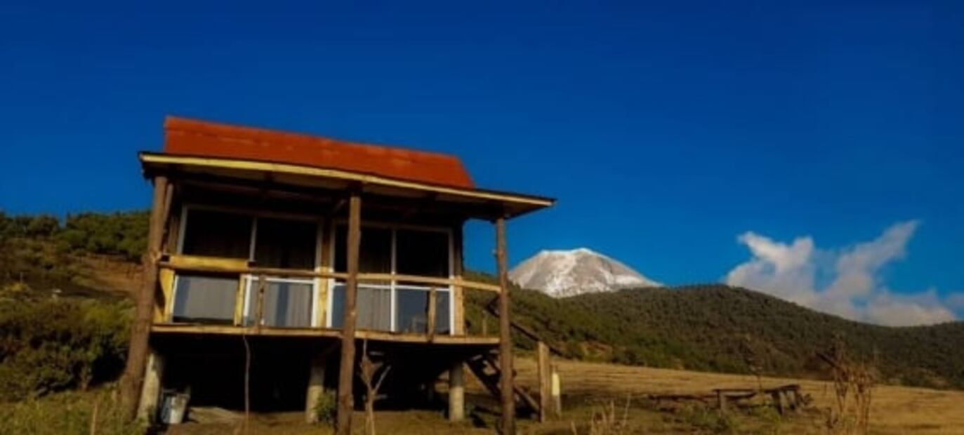 Cabañas románticas y aventura a los pies del Pico de Orizaba