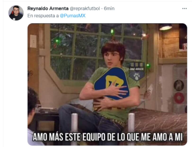 Pumas, protagonista de los memes por golear a León en Ciudad Universitaria