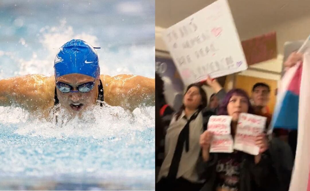 Riley Gaines fue atacada por activistas transgénero / Foto: Especiales