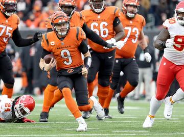Bengals derrotan a los Chiefs y se proclaman campeones del Norte de la AFC